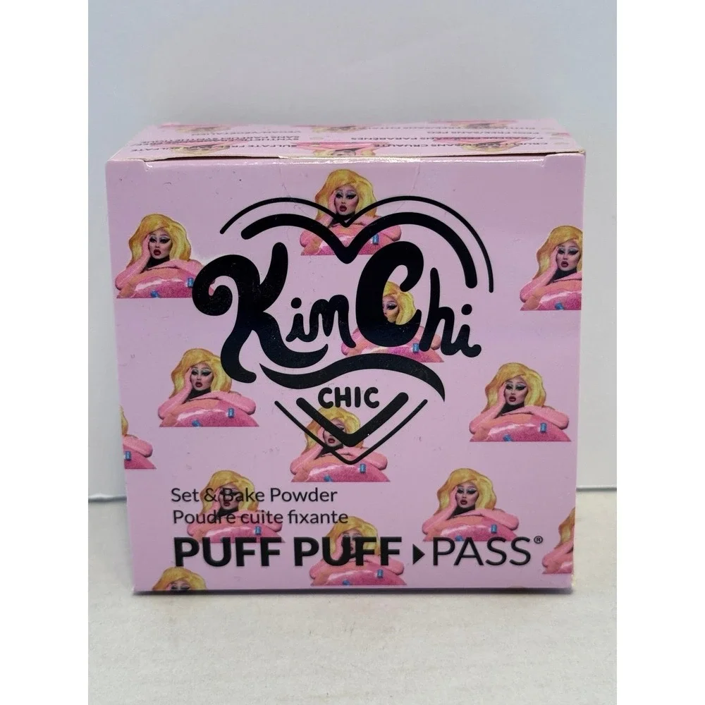 Kim Chi Chic Puff Puff Pass Set and Bake Powder, Translucent PPP 03 24g 0.85oz